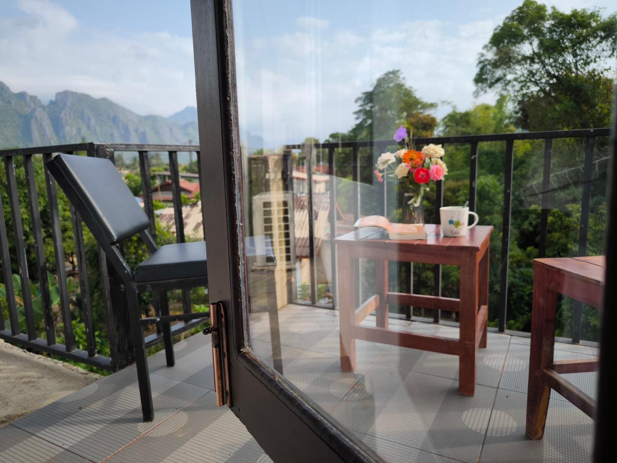 Dok Champa Resort Vang Vieng Eksteriør billede